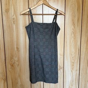 Black and White Mini Dress
